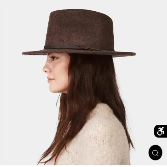 NTW Tilley Unisex Wool Montana Fedora Hat - Taupe - Size Large - Picture 6 of 15